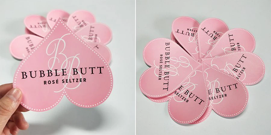 Custom Easy Peel Off Sticker
